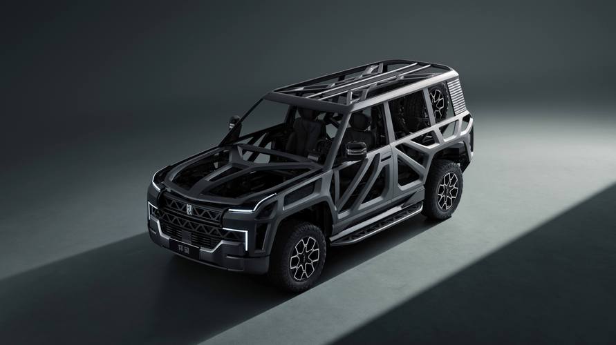 广州52仰望U8硬派越野的科技魅力，国能汽车对传统燃油车市场的冲击